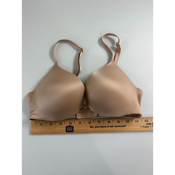 Victoria's Secret Women's Nude Beige Underwire Padded Pushup Bra Size 34B - Picture 6 of 7